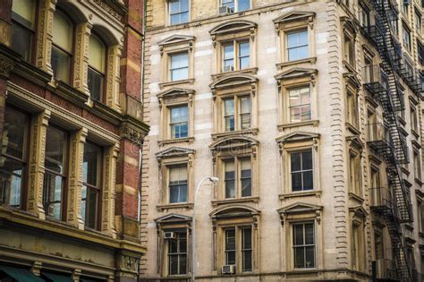 Historic Buildings In New York City S Soho District Stock Photo Image