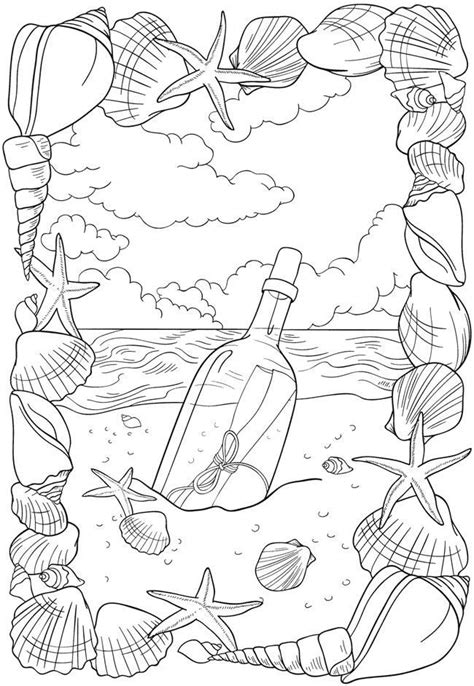 You can use our amazing online tool to color and edit the following anchor coloring pages. Message in a Bottle free coloring sheet for adults; beach ...