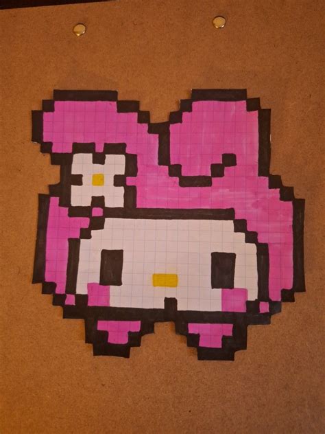 My Melody Pixel Art 🐰🩷 En 2023 Pegatinas Bonitas Imagenes Graffiti