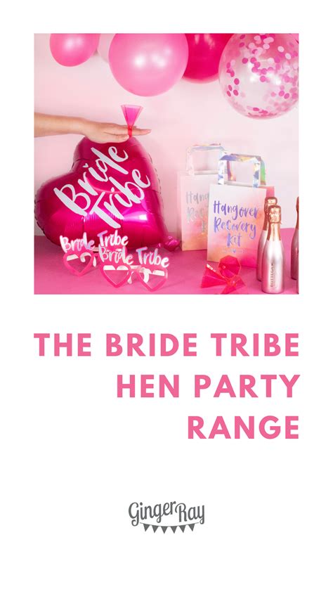 Ginger Ray Inspiration Bride Tribe Hen Party Classy Hen Party