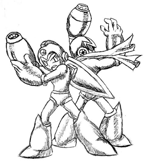 Megaman And Protoman By Shadowzerro On Deviantart