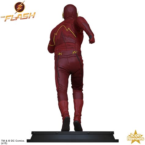 The Flash Tv Series Statue Paperweight By Icon Heroes The Toyark News