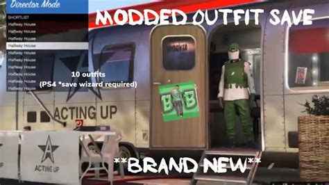 Gta 5 Director Mode Modded Outfit Save Ps4 Only Save