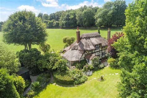 Four Beautiful Thatched Cottages For Sale Country Life