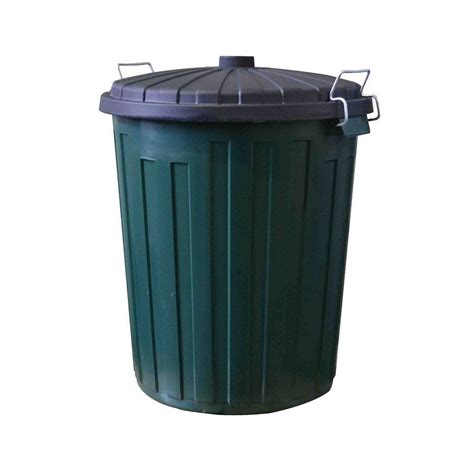 Garbage Bin Industrial With Lid 55l Wast1132 Cos Complete Office