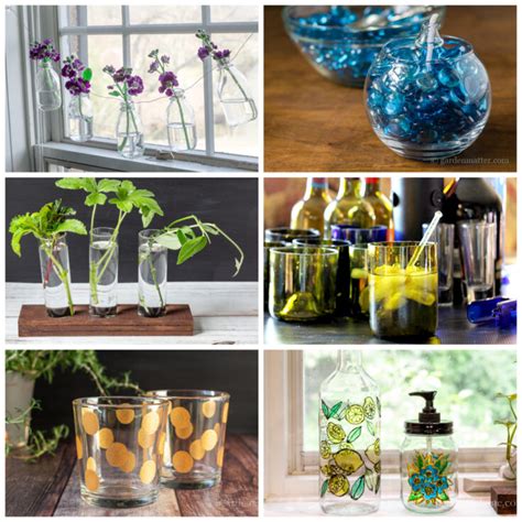 21 Glass Bottle Craft Ideas Hearth And Vine