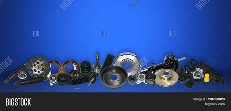 Spare Parts Car On Image And Photo Free Trial Bigstock