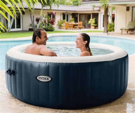 Intex Purespa Plus Bubble Inflatable Hot Tub Big Lots Inflatable Hot Tubs Portable Hot Tub