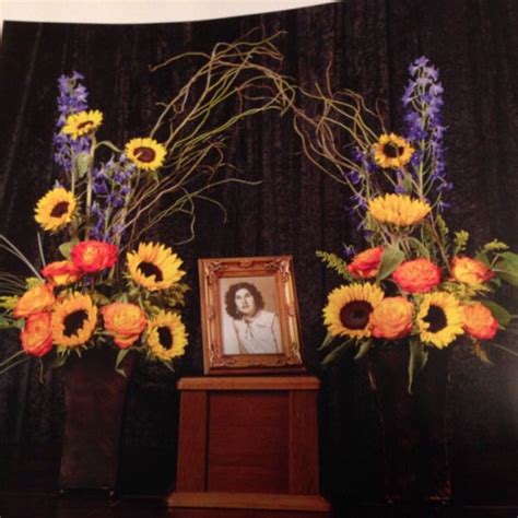 Even though you can select any kind flower or floral style arrangement at the memorial service for the one you love, there are some flowers and arrangements that are more. Urn arrangement for a memorial service. | Funeral Flowers ...