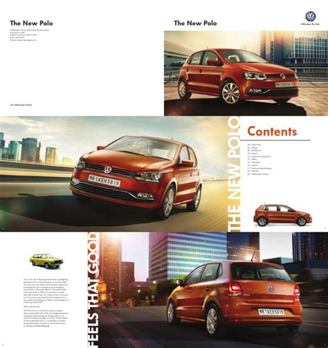 Volkswagen Polo Brochure Automotive Industry Automotive Technologies