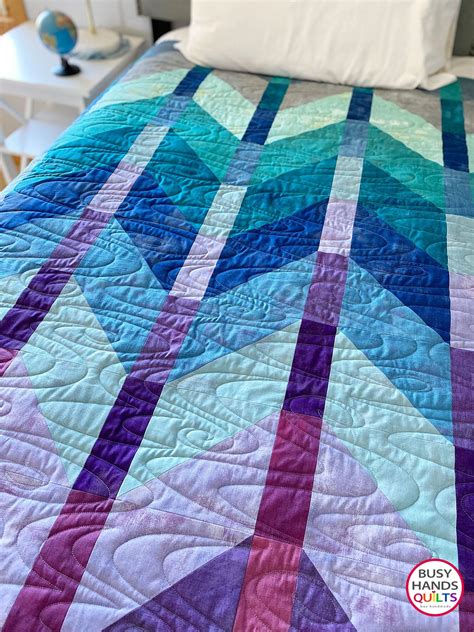 Ombre Mountains Quilt Pattern Pdf Busy Hands Quilts