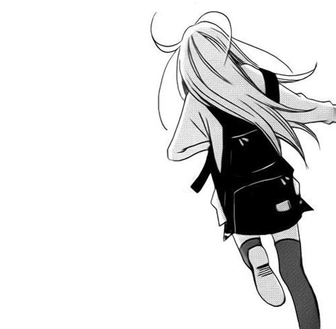 Run Away Anime Running Anime Drawing Styles Anime Poses