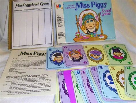 The Very Fashionable Miss Piggy Card Game Muppet Wiki Fandom