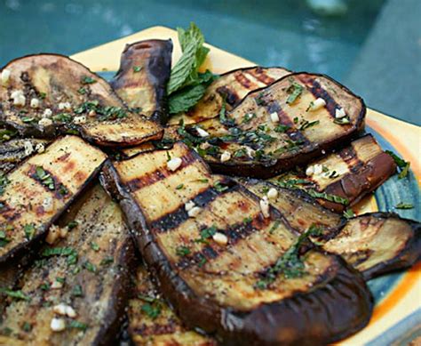 The legendary eggplant parm at scalini's in georgia is so famous for inducing labor, that women travel far and wide to eat there. Grilled Eggplant With Mint | Italian Food Forever