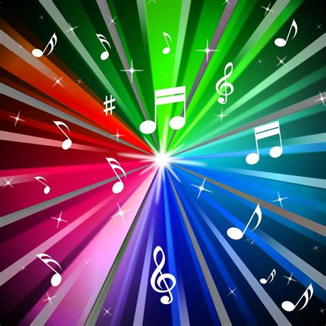 Free Stock Photo Of Colorful Music Background Means Beams Light And