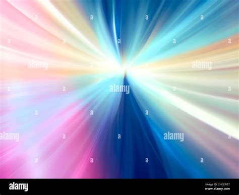 Simple Multicolor Striped Background With Motion Blur Effect Stock