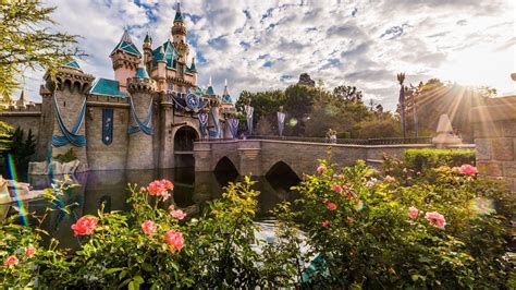 Built Structure Disneyland Flower Arch Anaheim Sleeping Beauty