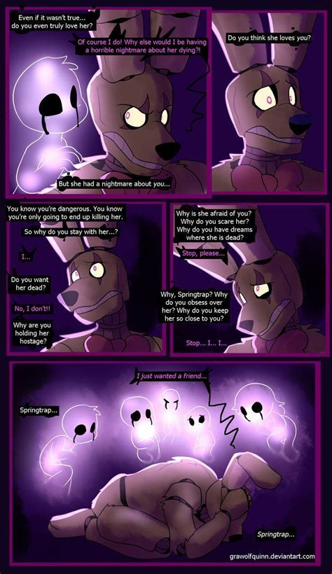 Springtrap And Deliah Comic Chapter 1 Part 2 Fnaf Cosplay Fnaf