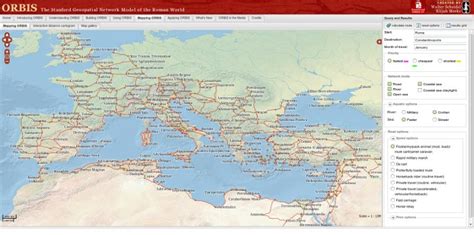 Mapa Interactivo Para Viajar Por El Imperio Romano