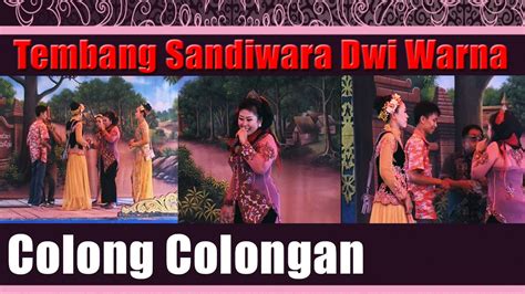 Tembang Sandiwara Dwi Warna - Colong Colongan - YouTube