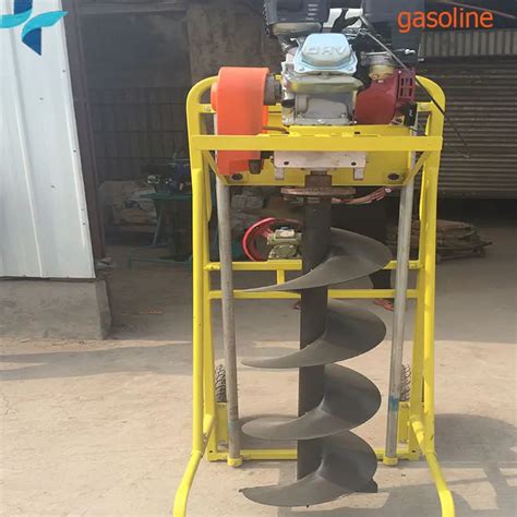 Hand Held Tree Planting Digging Machine Ground Hole Drill Earth Auger Buy Ground Hole Drill