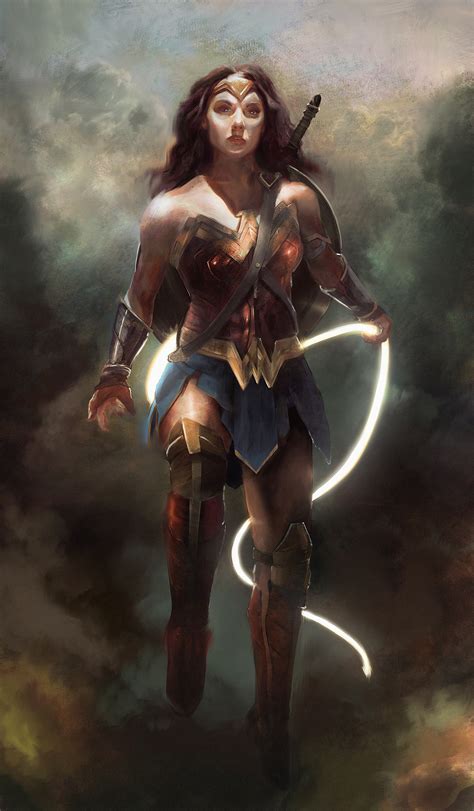 Artstation Wonder Woman Goddess