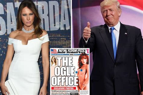 Racy Pics Show Donald Trumps Wife Melania Posing Fully Naked In Steamy