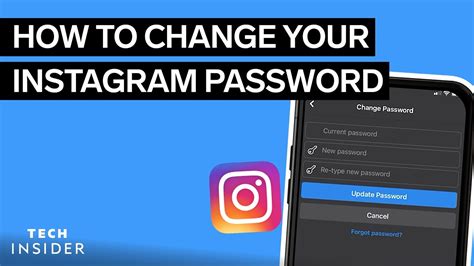 How To Change Your Instagram Password Youtube