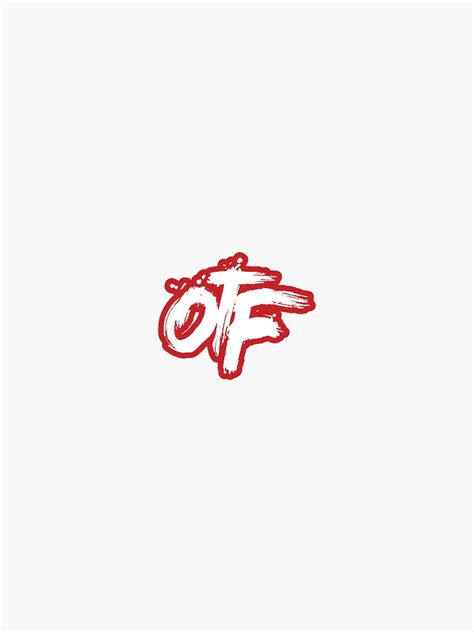 Otf Sticker Sticker For Sale By Hoodwear Redbubble
