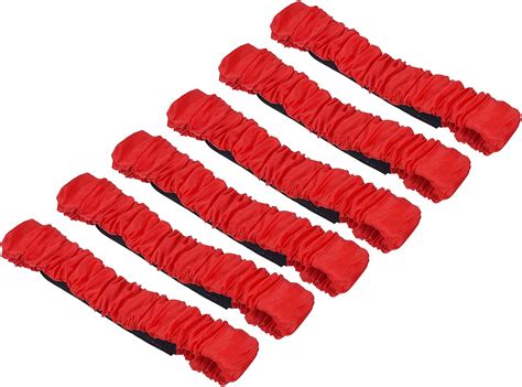 Patikil 3 Legged Race Bands 6 Pack Elastic Tie For Outdoor Birthday Party Field Day