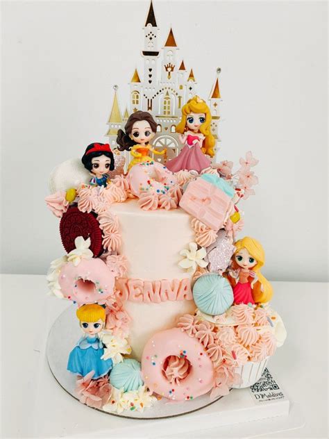 Princess Birthday Cake Food And Drinks Homemade Bakes On Carousell