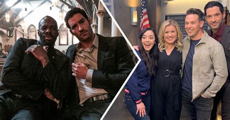 Lucifer 10 Best Behind The Scenes Photos On Set Screenrant