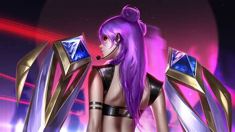 Lol Kda Kaisa Lol Kda Kaisa Wallpaper 4k Kda Kaisa Wallpaper 4k