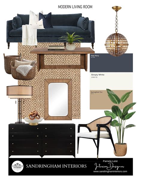 Shoppable Design Concept Boards — Sandringham Interiors Apartment
