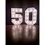 Marquee Numbers Large Light Up Bulbs Sign  Etsy