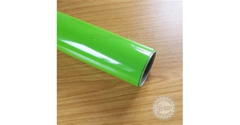 Lime Green Self Adhesive Gloss Fablon Sticky Back Plastic Sign Vinyl