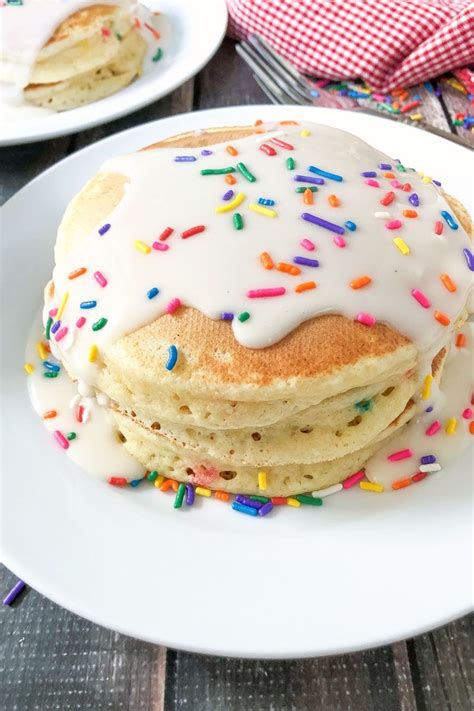 Cake Batter Pancakes Mother Thyme Cake Batter Pancakes Cake Mix