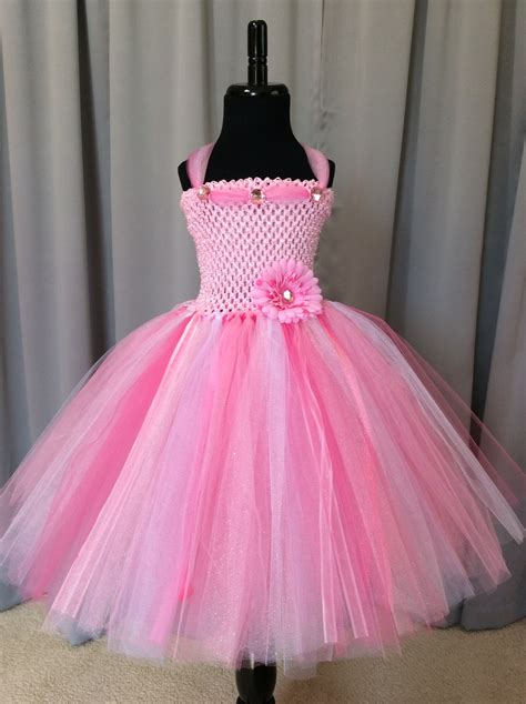 Pink And White Fairy Princess Costume Princess Tutu Dress With Etsy