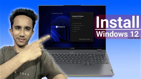 How To Install Windows 12 Concept Video 2024 Youtube
