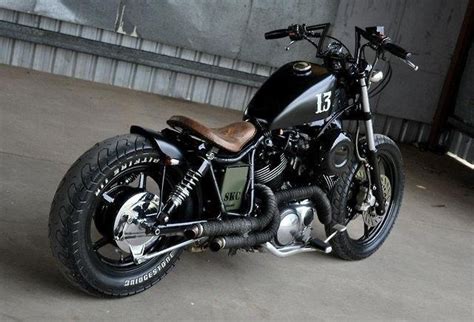 On the typical bobber motorcycle, excess harley is the brand most commonly associated with the bobber style, but we're also seeing many triumph and. Yamaha 750 Virago Bobber
