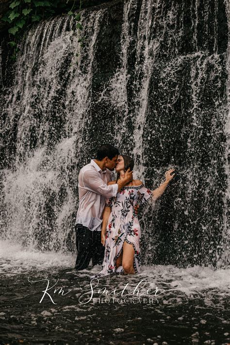 Romantic And Steamy Couples Photoshoot Waterfall Couple Shoot Destination Photographer