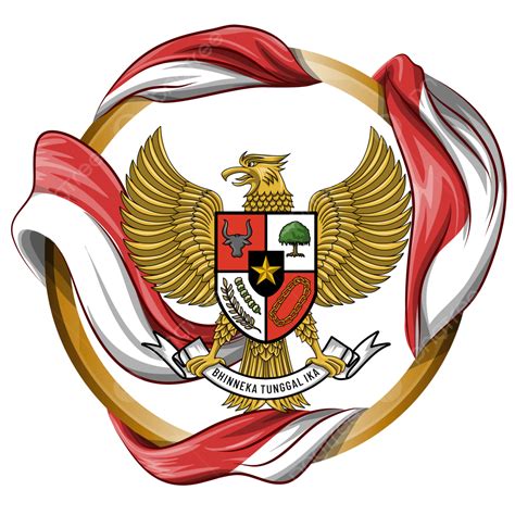Garuda Pancasila Emblema Logotipo Da Indon Sia Para O Dia Da