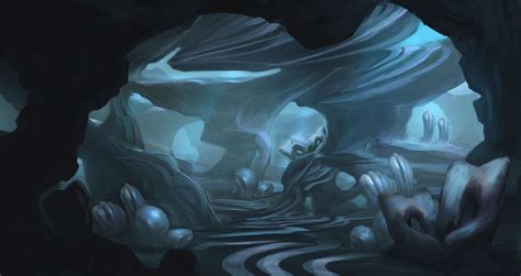 Underwater Cave Concept John Yau On Artstation At