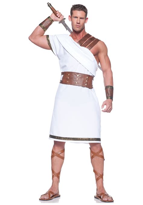 Mens Greek Warrior Costume Olympic Costume Greek Costume