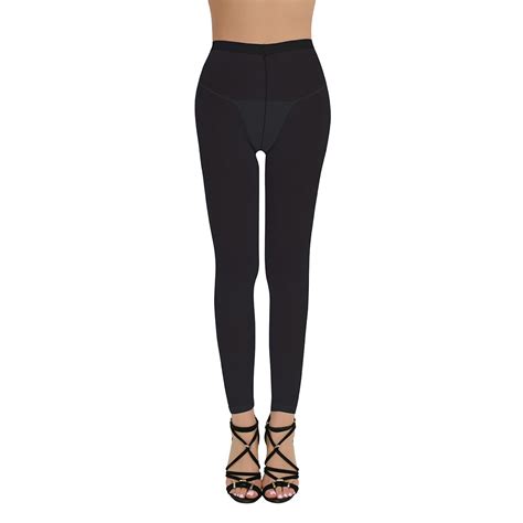 women hot sexy long pants see through sheer mesh footless pantyhose tights yoga ebay