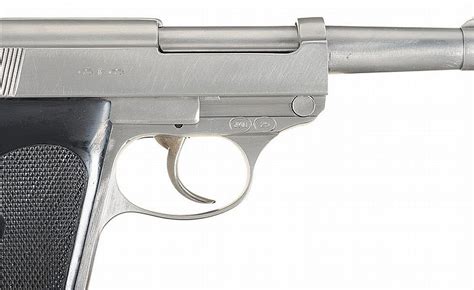 Sold Price Waltherjohn Martz Custom P 38 Pistol With 45 Acp