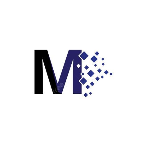 Letra M Vetor ícones Como Logotipos Png Escritório Marketing Vetor
