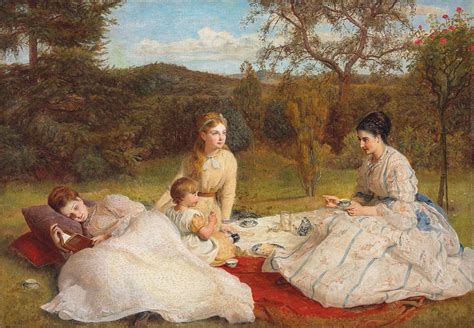 James Archer Rsa 1823 1904 The Picnic Christies