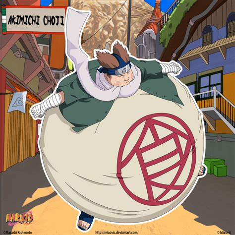 Akimichi Choji By Miaovic On Deviantart Naruto Anime Naruto Naruto
