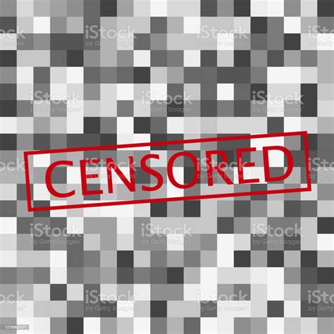 Vetores De Sinal De Censura De Pixel Conceito De Barras De Censura